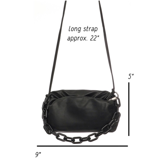 🌹SALE / NEW - UNATI Bag in Black, Ivory & Khaki - Picture 3 of 5